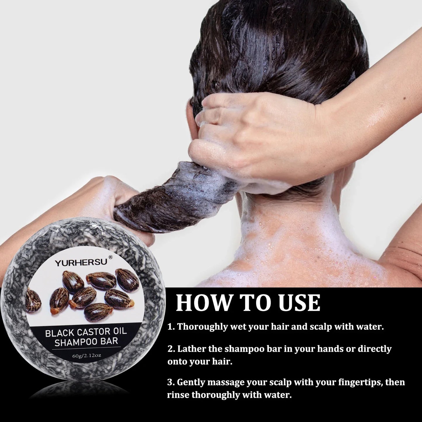 Nourishing Castor Shampoo Bar