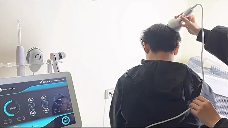 2026 Hot Sale 5 in 1 Micro Current Scalp Analyzer for Hair Loss Treatment Micro Current Hair Growth Machine