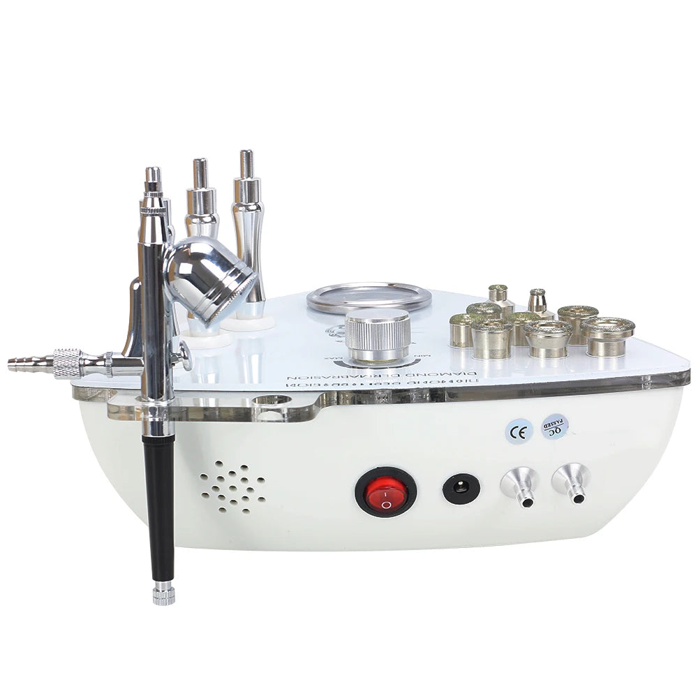 Wholesale Facial Microdermabrasion Machine Diamond Tip Dermabrasion Devices Skin Exfoliation Vacumtherapy Wrinkle Beauty Tool