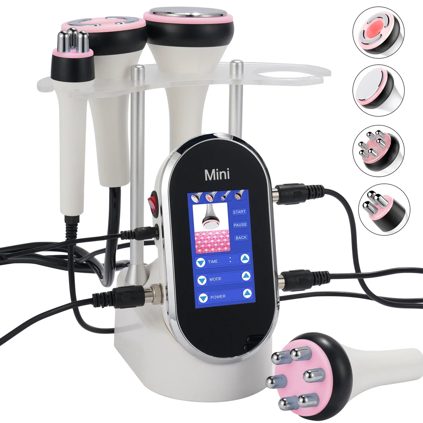 4 IN1 40K Cavitation Radio Frequency Ultrasonic Slimming Machine  Removal Weight Loss Skin Tightening Facial Beauty Tool