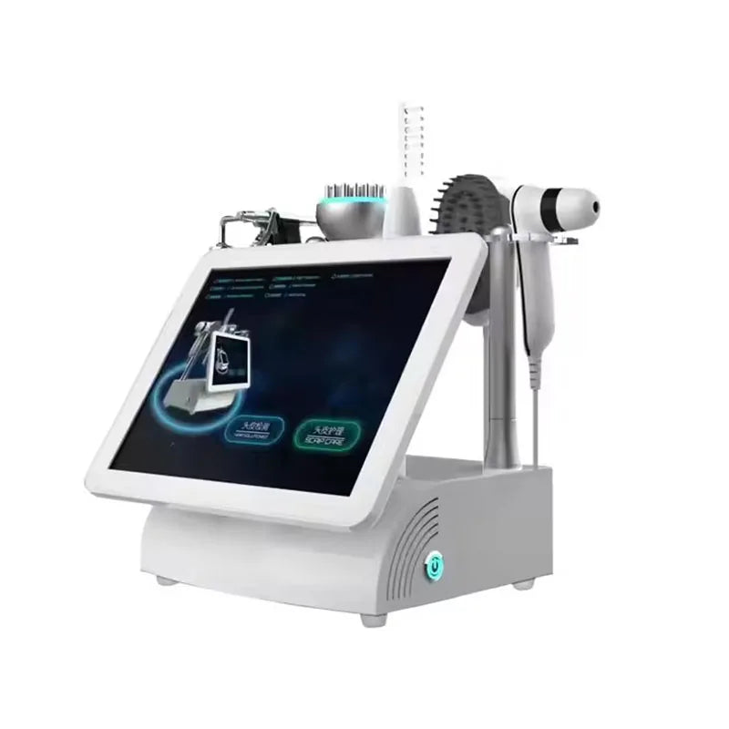 2026 Hot Sale 5 in 1 Micro Current Scalp Analyzer for Hair Loss Treatment Micro Current Hair Growth Machine