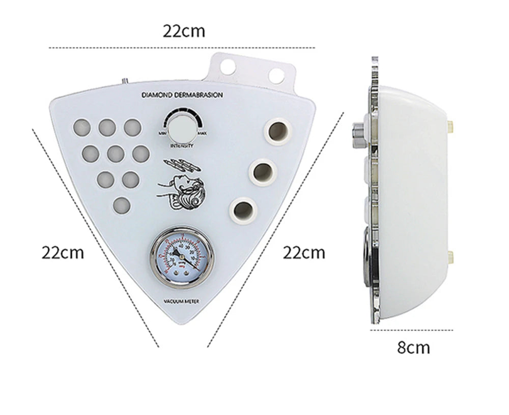 Wholesale Facial Microdermabrasion Machine Diamond Tip Dermabrasion Devices Skin Exfoliation Vacumtherapy Wrinkle Beauty Tool