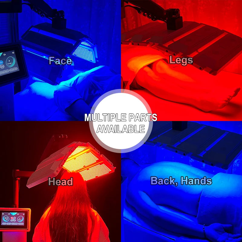 Hair Growth Machine Professional Hair Regrowth/Loss Treatment Laser Caps LED Red Light Therapy For Home and Salon Use