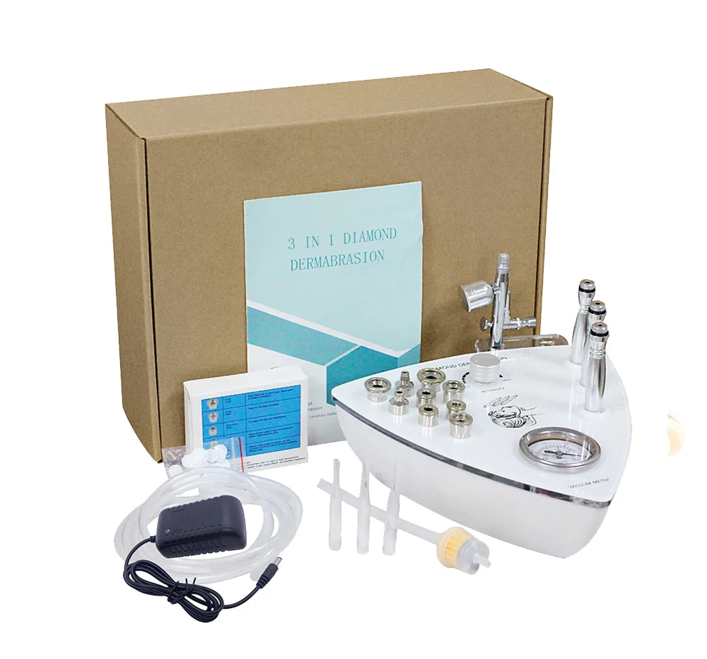 Wholesale Facial Microdermabrasion Machine Diamond Tip Dermabrasion Devices Skin Exfoliation Vacumtherapy Wrinkle Beauty Tool