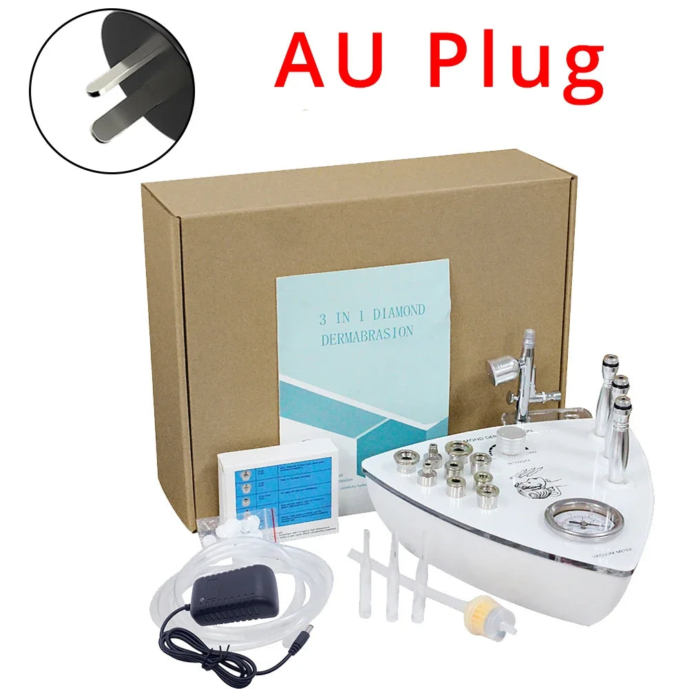 Wholesale Facial Microdermabrasion Machine Diamond Tip Dermabrasion Devices Skin Exfoliation Vacumtherapy Wrinkle Beauty Tool