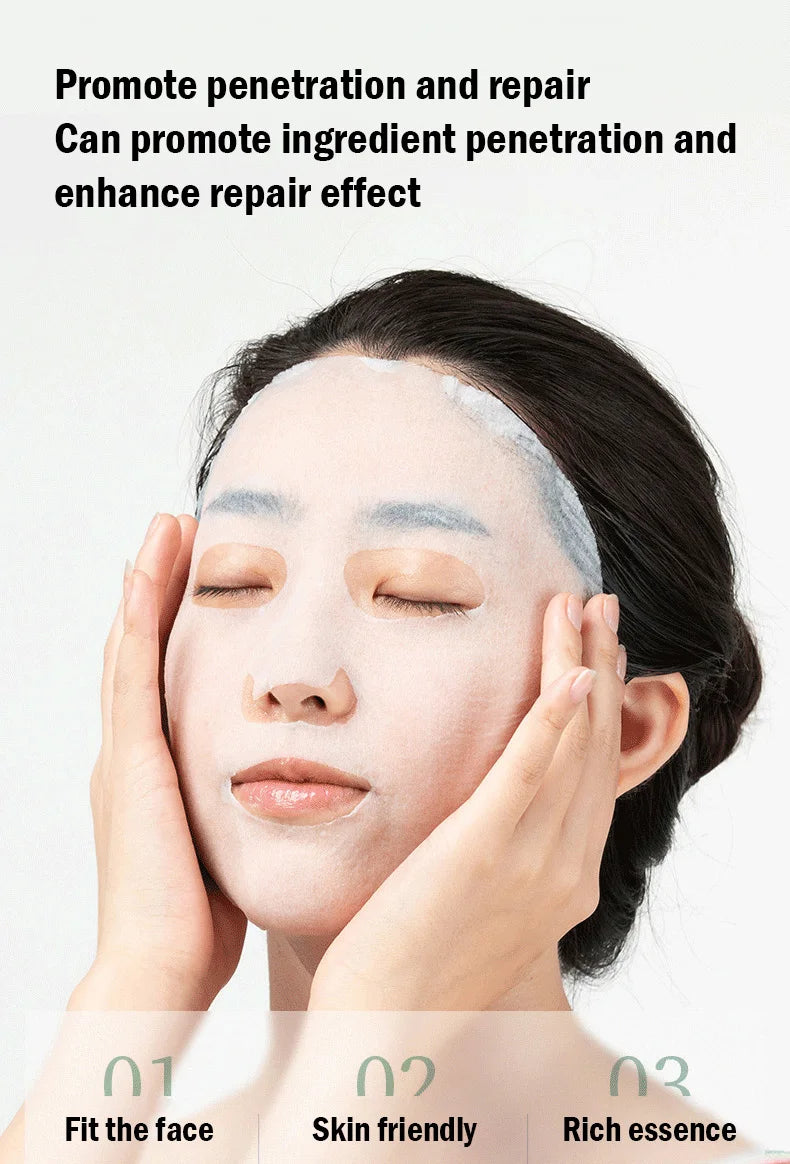 8pcs BIOAQUA Fruit Facial Masks Moisturizing Hydrating Brightening Anti-aging Face Mask Sheet Masks for Face Skin Care