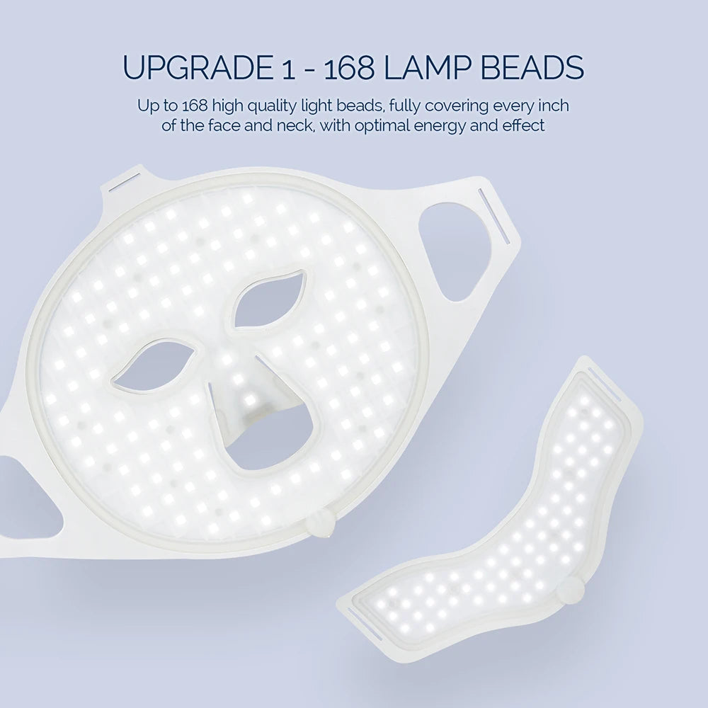 7 Colors LED Silicone Beauty Machine Skin Care Face Mask for Home Use