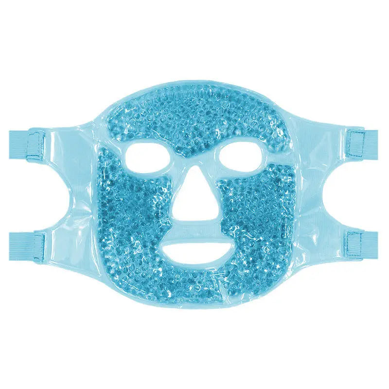 Reusable Gel Ice & Hot Compress Facial Mask Ice Gel Eye Face Mask SPA Massager Relaxation Tool for Men and Women Perfect Gift